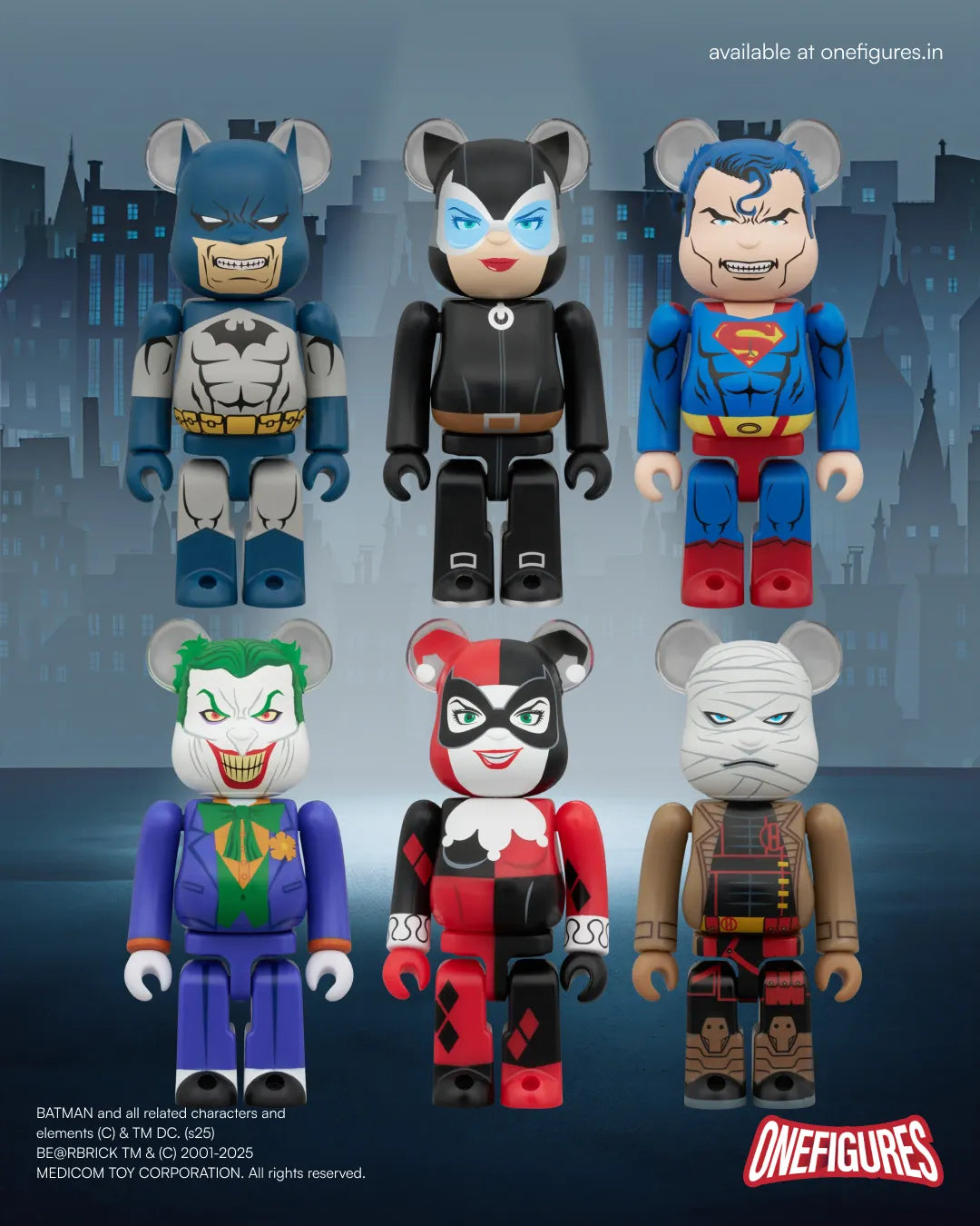 BE@RBRICK 100% Chase Batman: Hush #1 (1pcs)