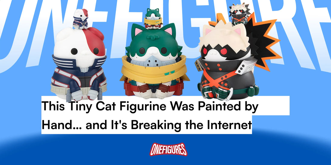This Tiny Cat Figurine Was Painted by Hand… and It's Breaking the Internet