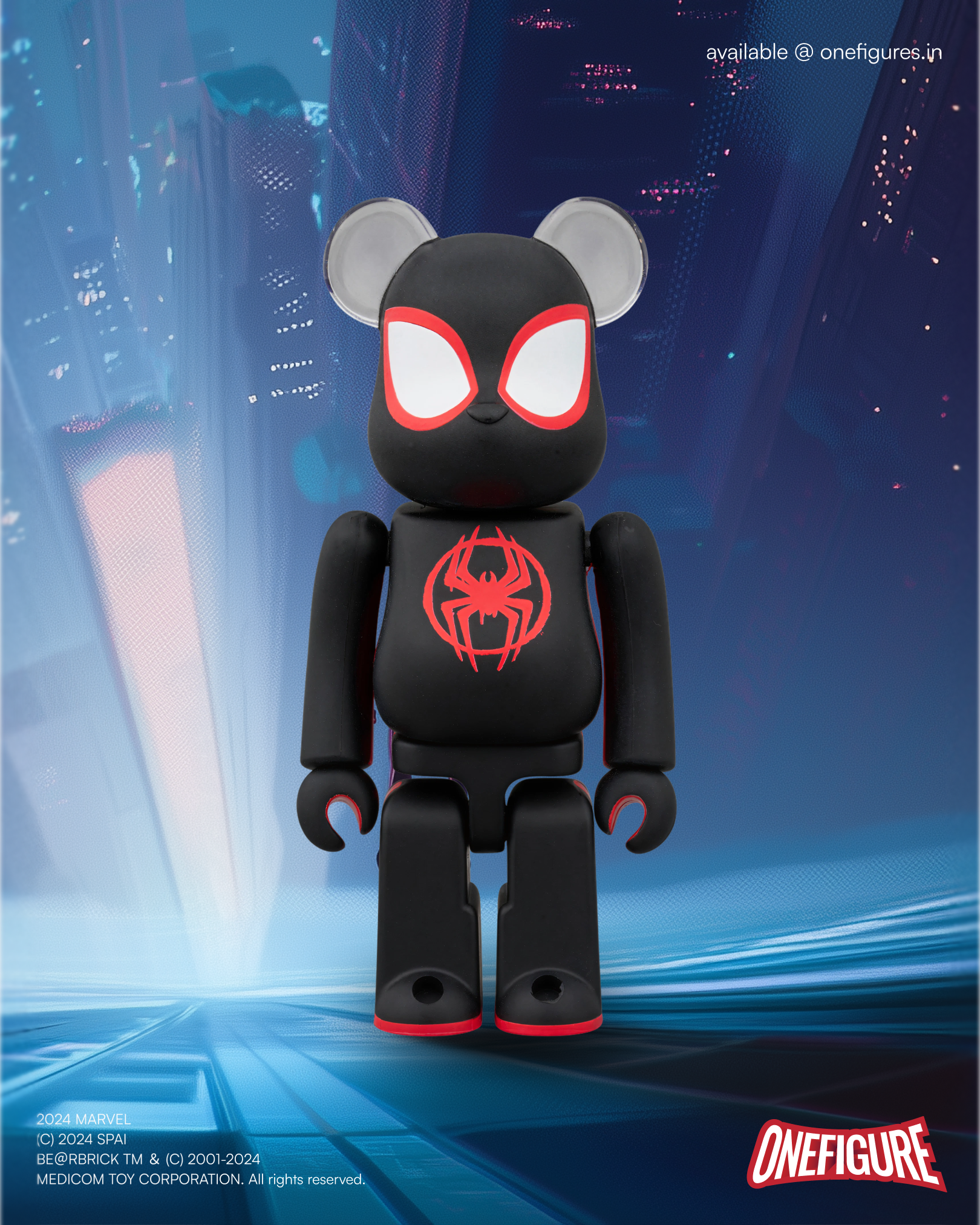 BE@RBRICK SPIDER-MAN BLACK COSTUME 【公式通販】