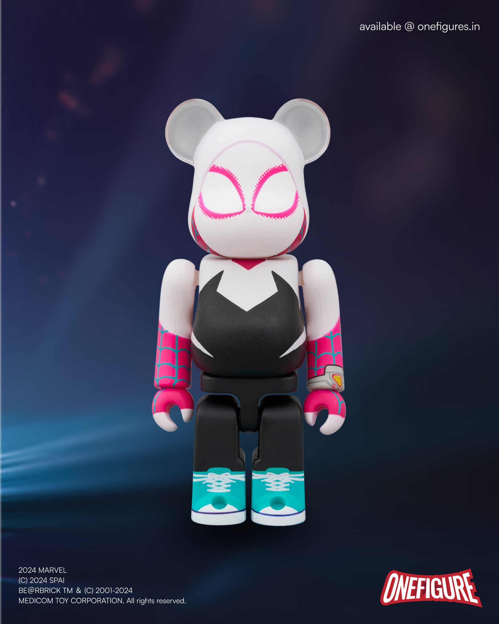 BE@RBRICK Spider-Man (Miles Morales) & Spider-Gwen 2pcs Set