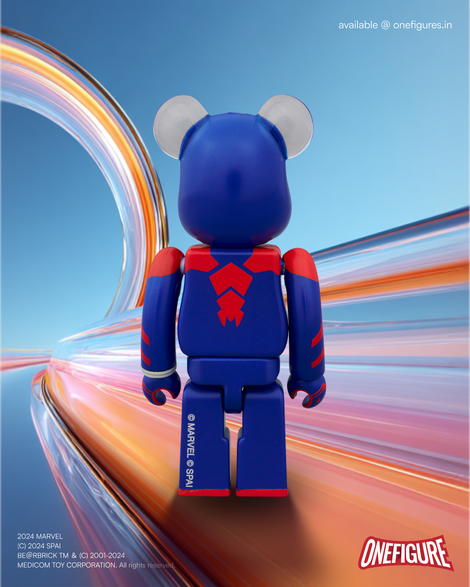 BE@RBRICK Spider-Man 2099 & Spider-Woman 2pcs Set