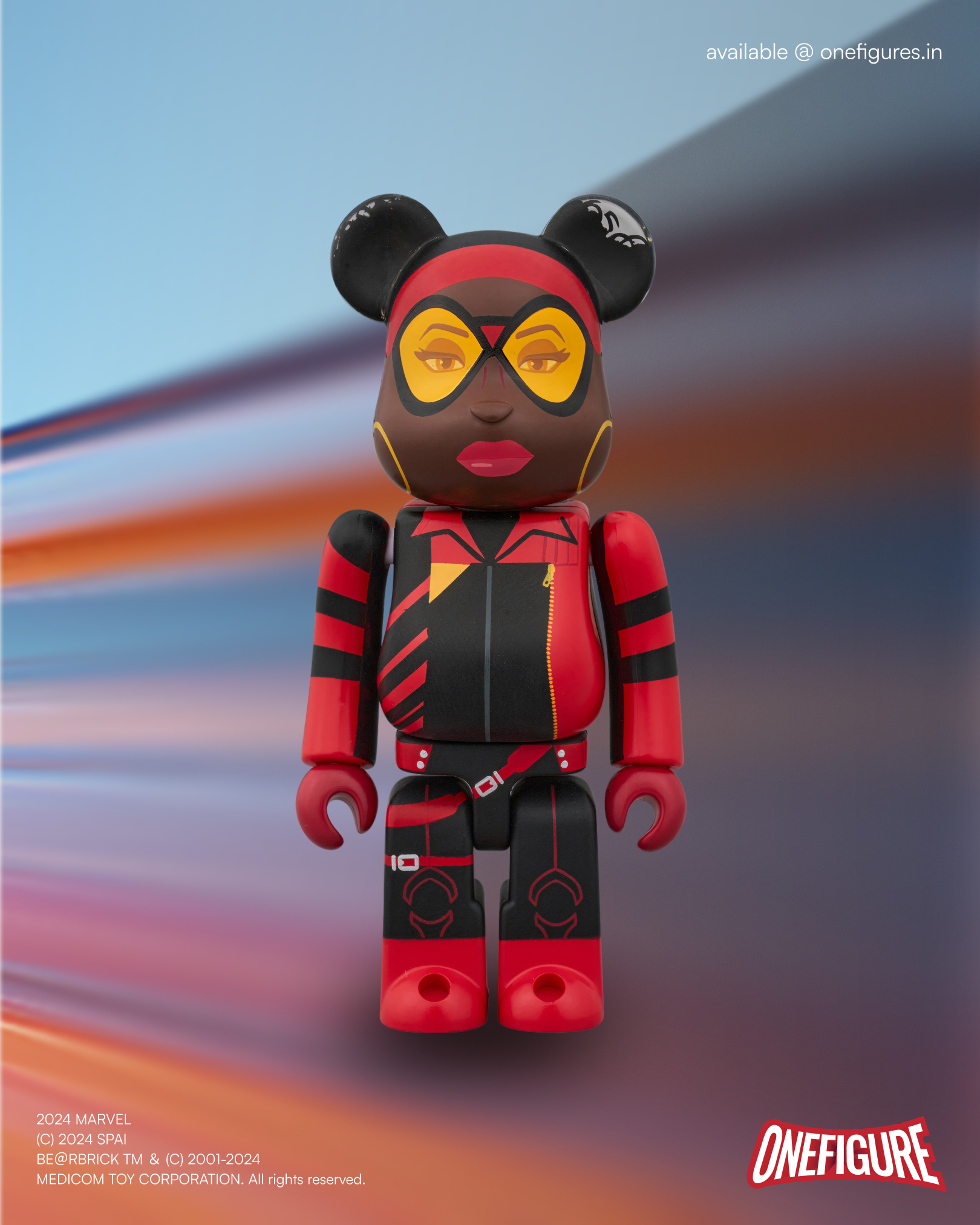 BE@RBRICK Spider-Man 2099 & Spider-Woman 2pcs Set