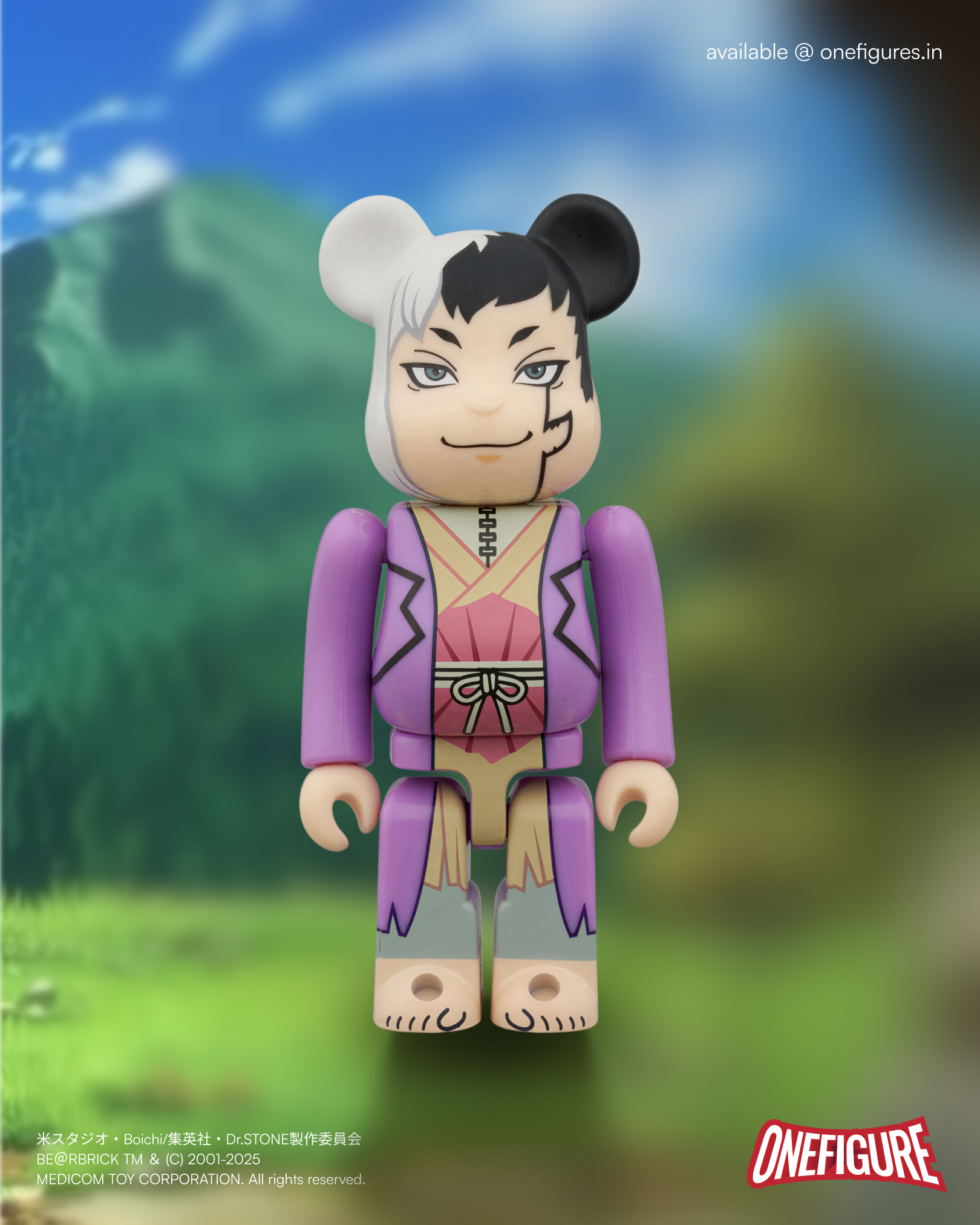 BE@RBRICK Senku Ishigami & Gen Asagiri 2pcs Set