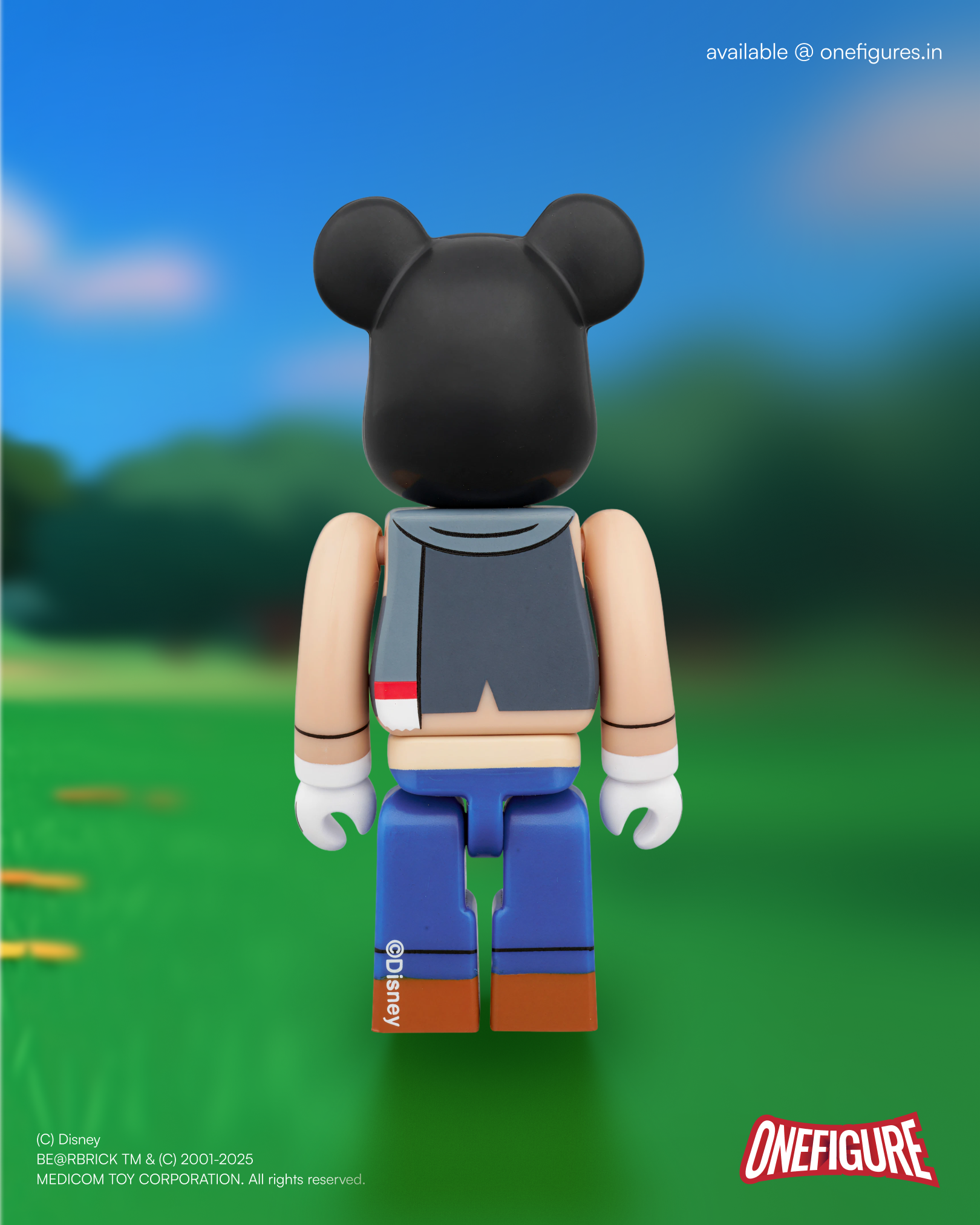 BE@RBRICK Mickey Mouse & Goofy (Lonesome Ghosts Ver.) 2Pcs Set