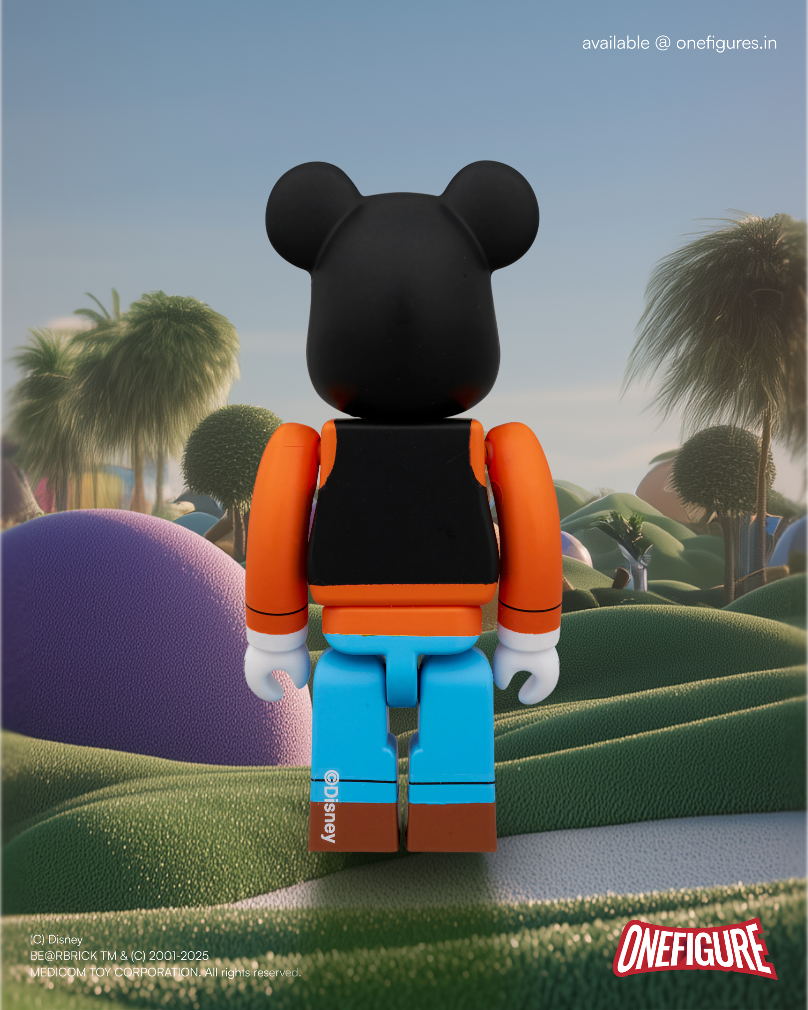 BE@RBRICK Donald Duck & Goofy 2Pcs Set
