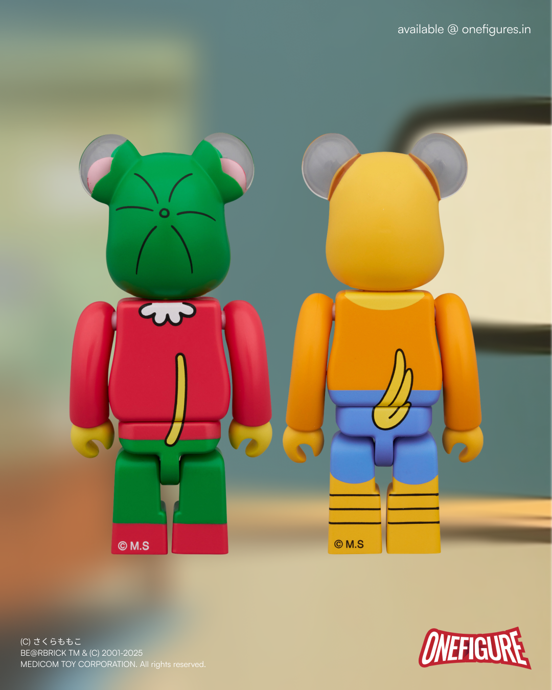 BE@RBRICK Coji-Coji & Jiro 2Pcs Set