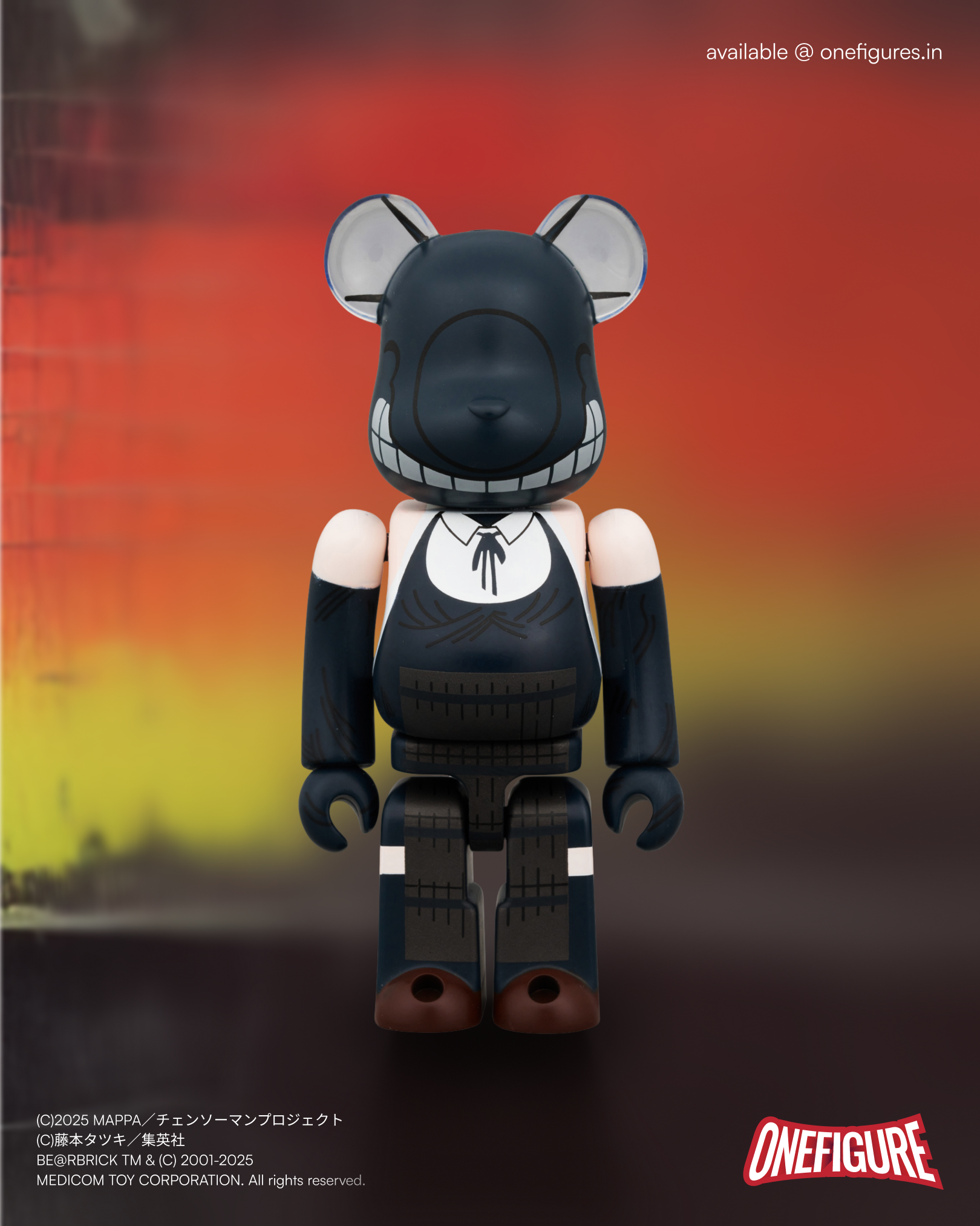 BE@RBRICK Chainsaw Man & Bomb Girl 2pcs Set