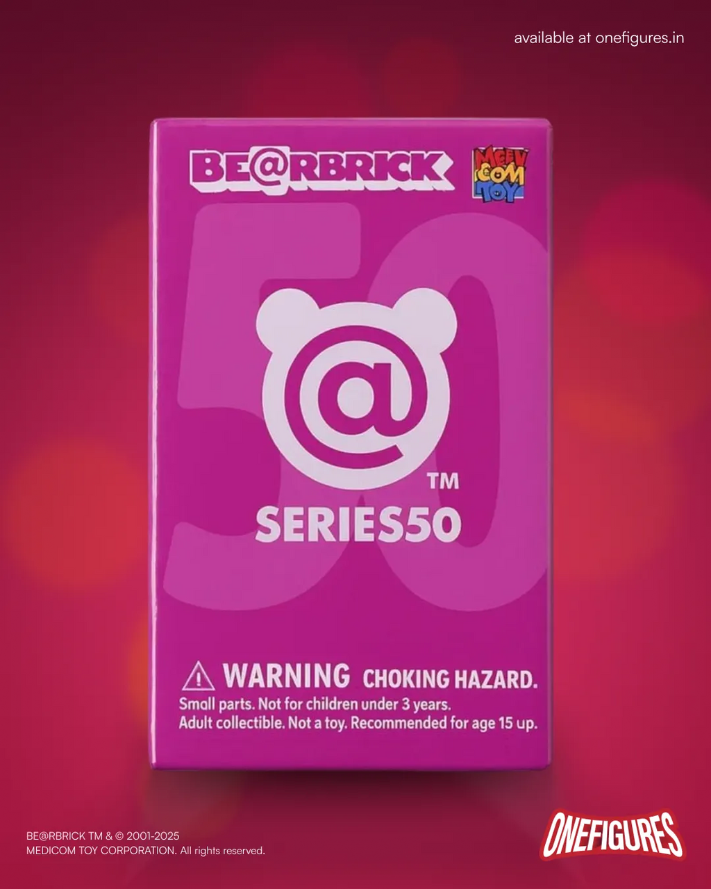 Be@rbrick 100% Series 50 by Medicom Toys (1 of 24pcs)