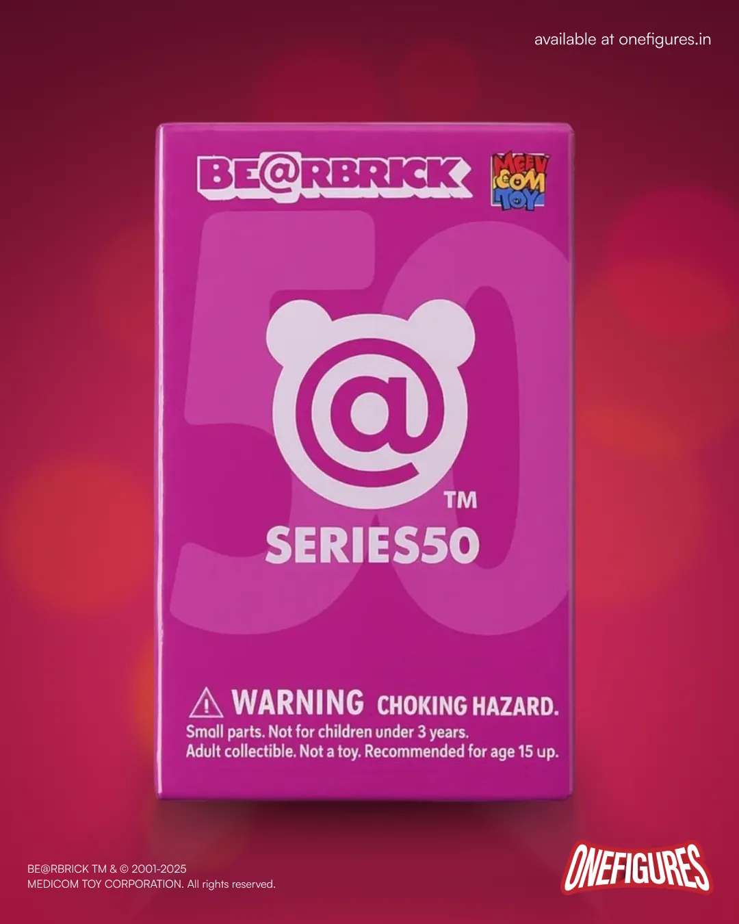 Be@rbrick 100% Series 50 by Medicom Toys (1 of 24pcs)