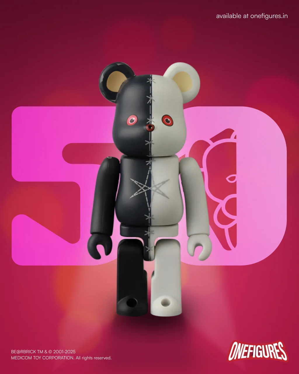 Be@rbrick 100% Series 50 by Medicom Toys (1 of 24pcs)