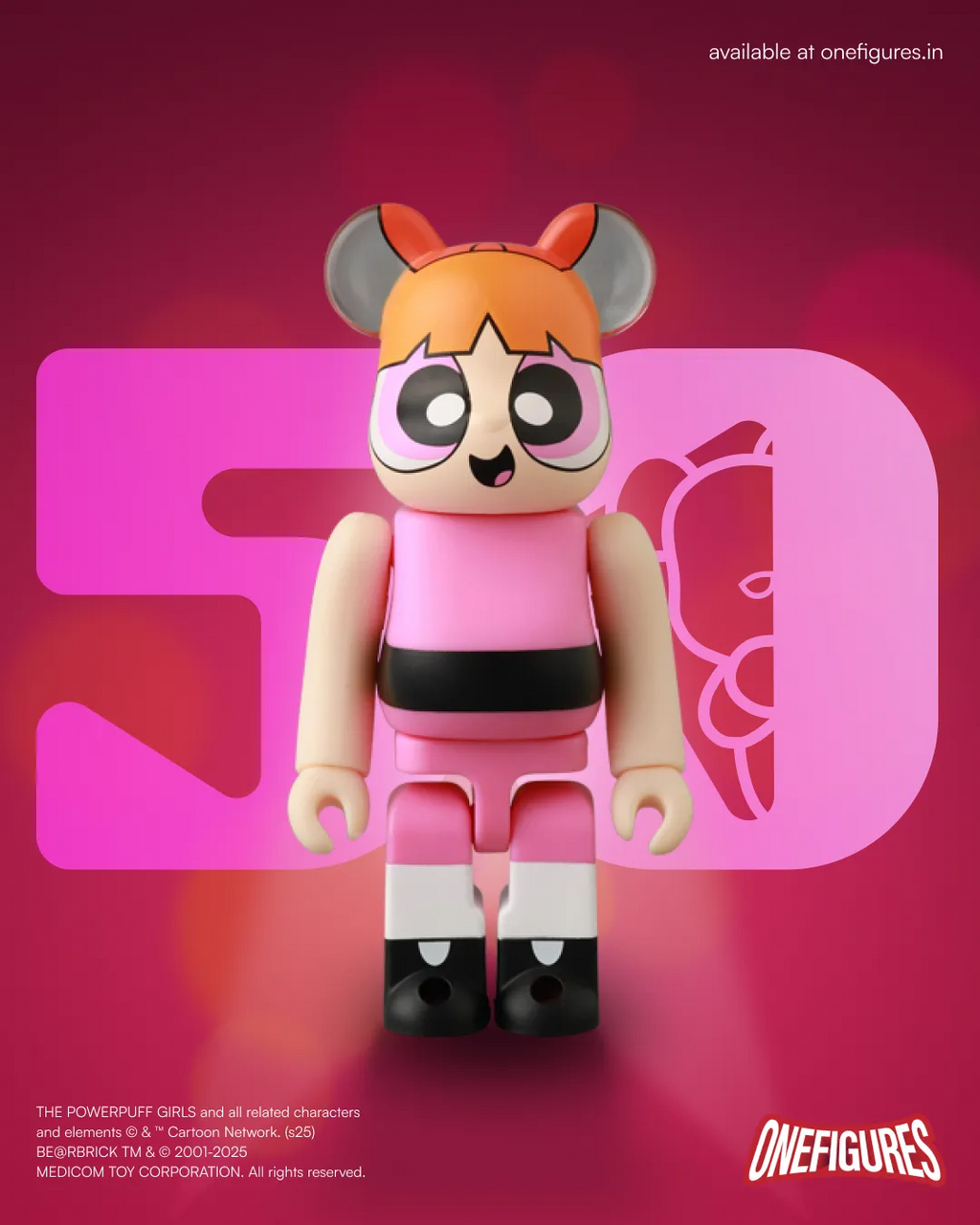 Be@rbrick 100% Series 50 by Medicom Toys (1 of 24pcs)