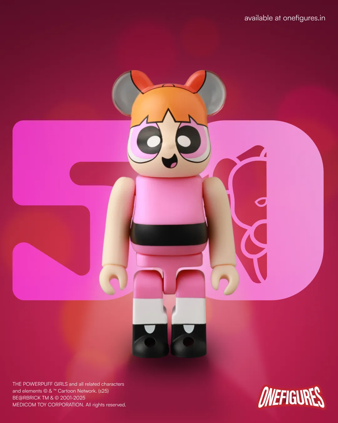 Be@rbrick 100% Series 50 by Medicom Toys (1 of 24pcs)