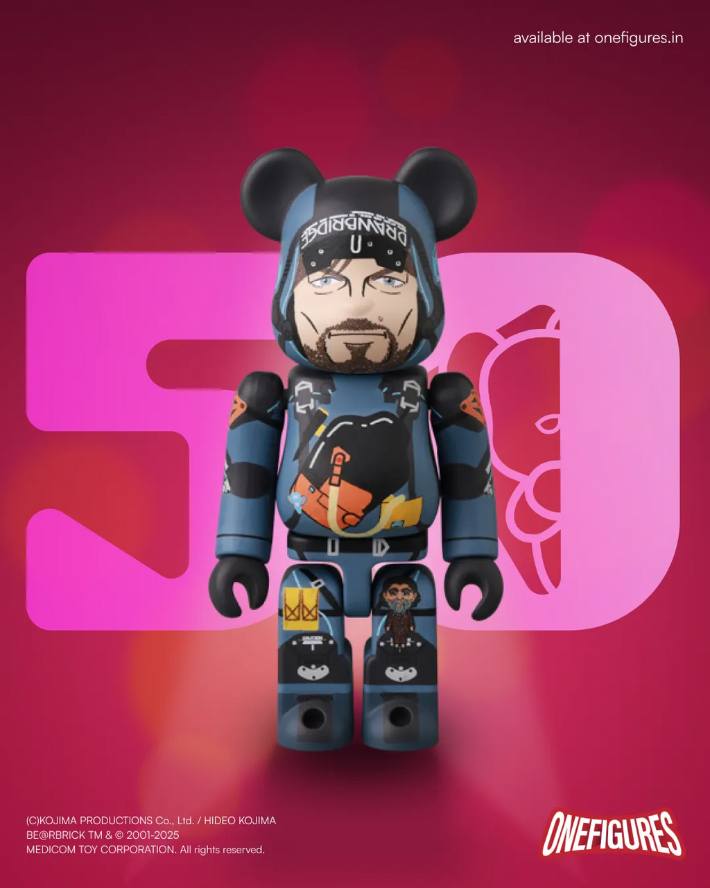Be@rbrick 100% Series 50 by Medicom Toys (1 of 24pcs)