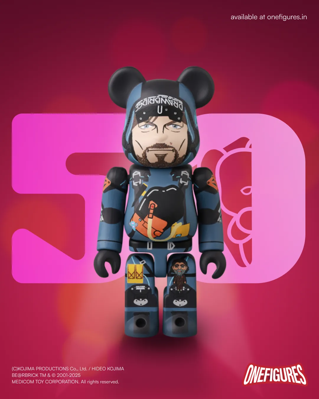Be@rbrick 100% Series 50 by Medicom Toys (1 of 24pcs)