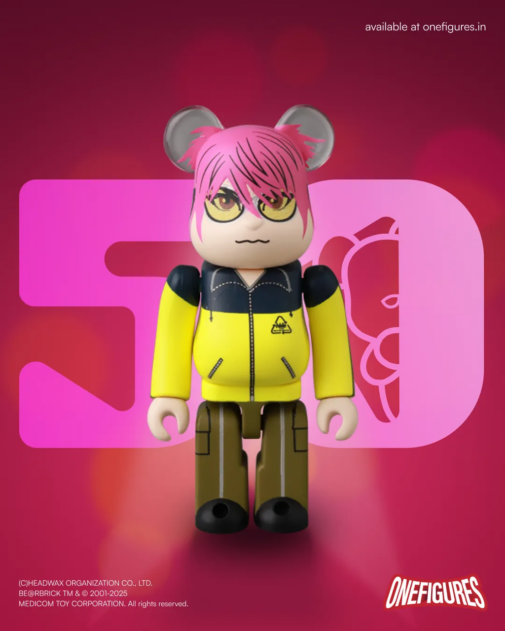 Be@rbrick 100% Series 50 by Medicom Toys (1 of 24pcs)