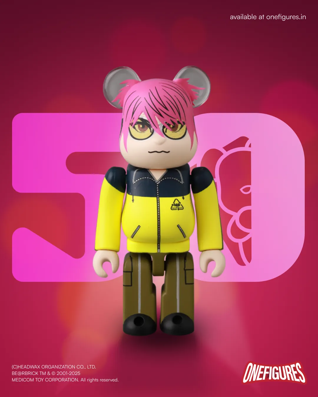 Be@rbrick 100% Series 50 by Medicom Toys (1 of 24pcs)