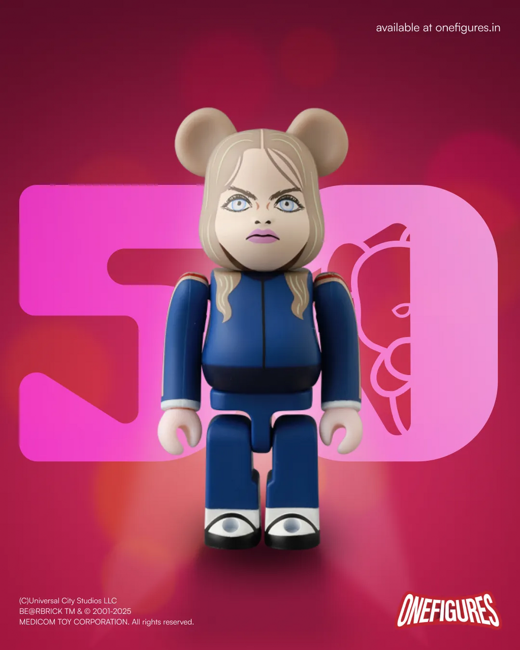 Be@rbrick 100% Series 50 by Medicom Toys (1 of 24pcs)