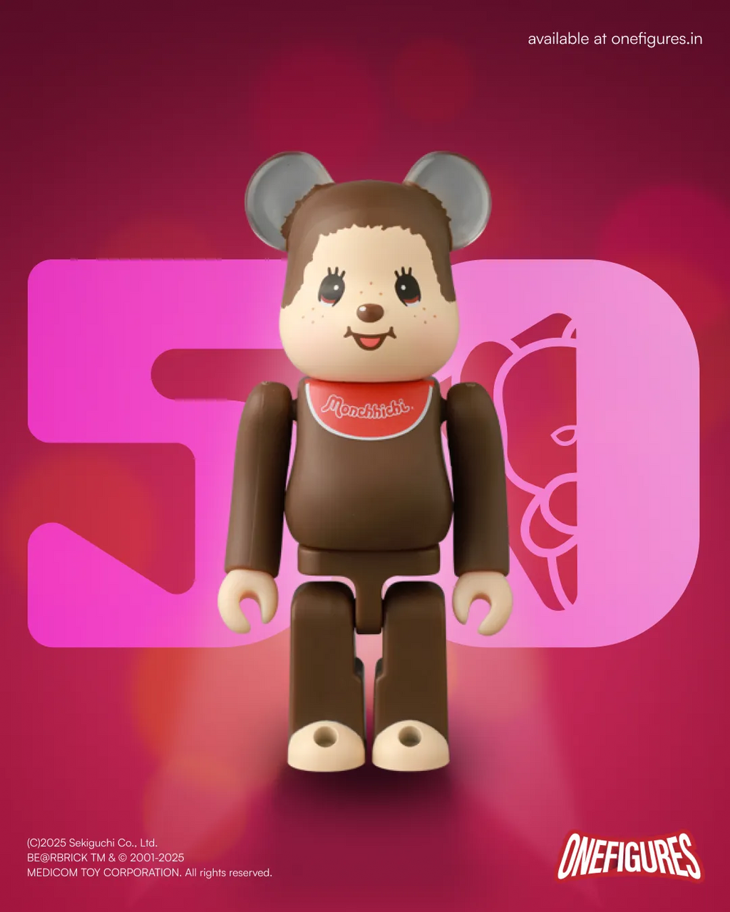 Be@rbrick 100% Series 50 by Medicom Toys (1 of 24pcs)