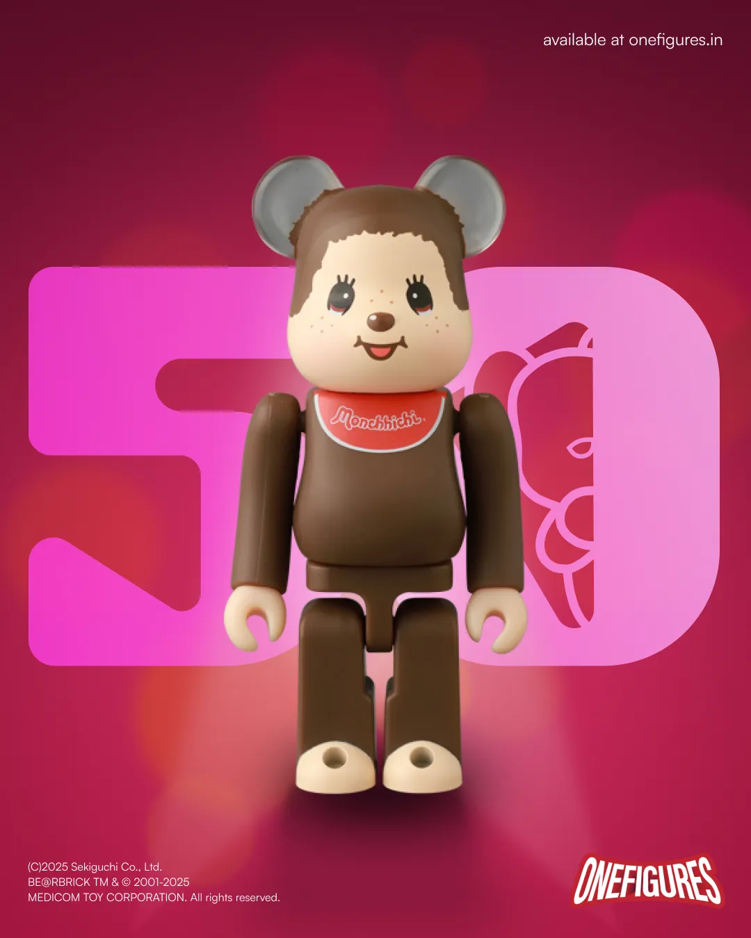 Be@rbrick 100% Series 50 by Medicom Toys (1 of 24pcs)