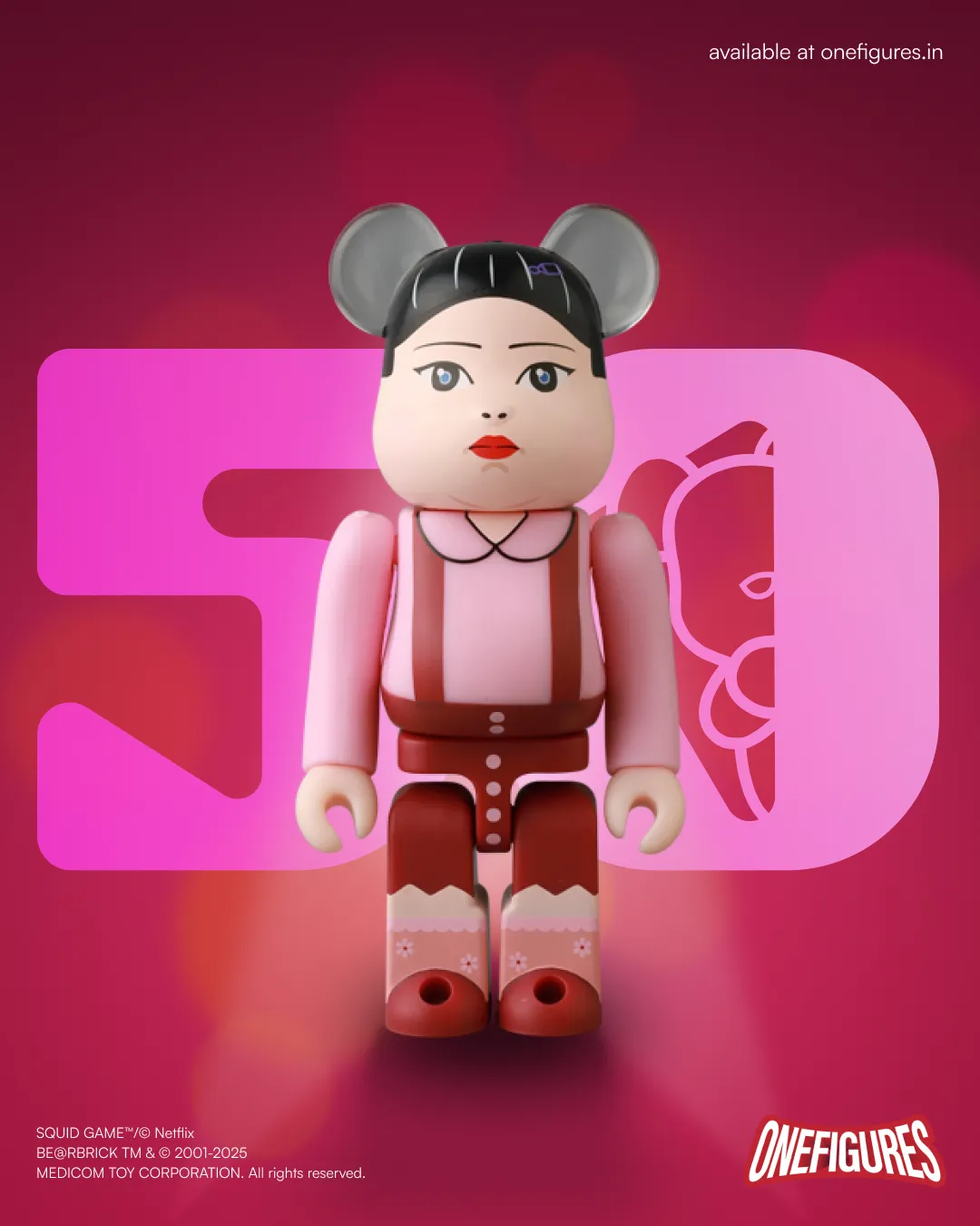Be@rbrick 100% Series 50 by Medicom Toys (1 of 24pcs)