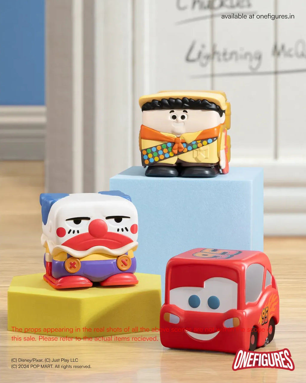 Disney/Pixar POP CUBE-1 Series Figures (1 out of 9 Pcs)