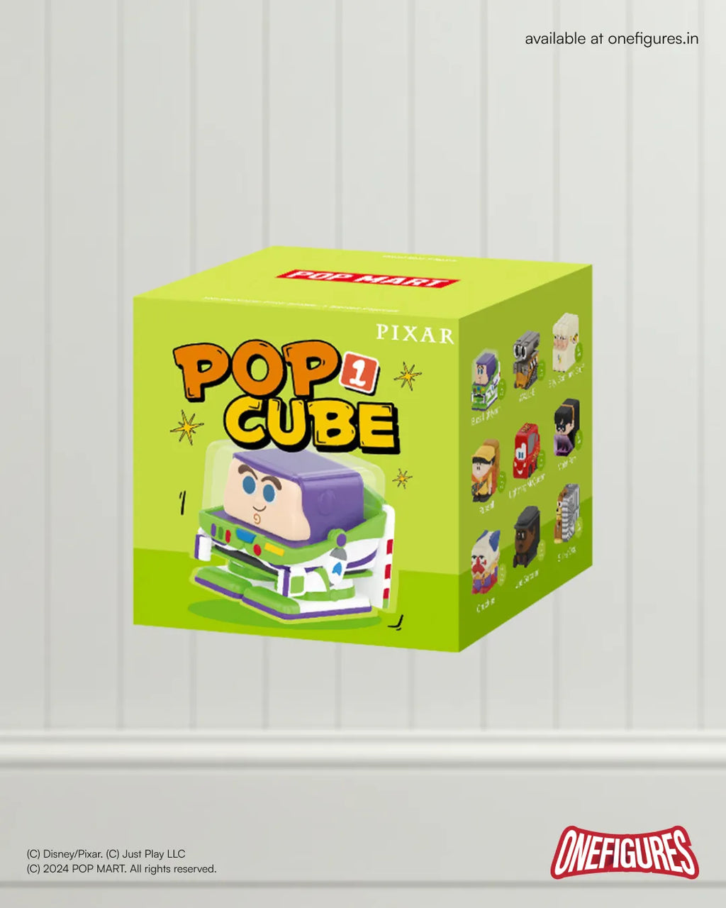 Disney/Pixar POP CUBE-1 Series Figures (1 out of 9 Pcs)