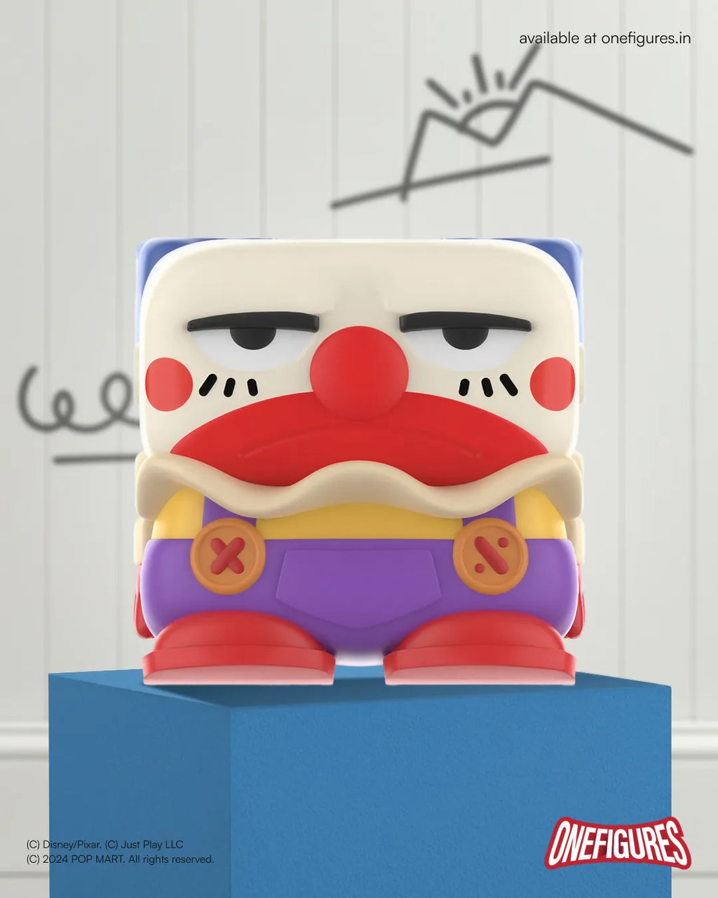 Disney/Pixar POP CUBE-1 Series Figures (1 out of 9 Pcs)