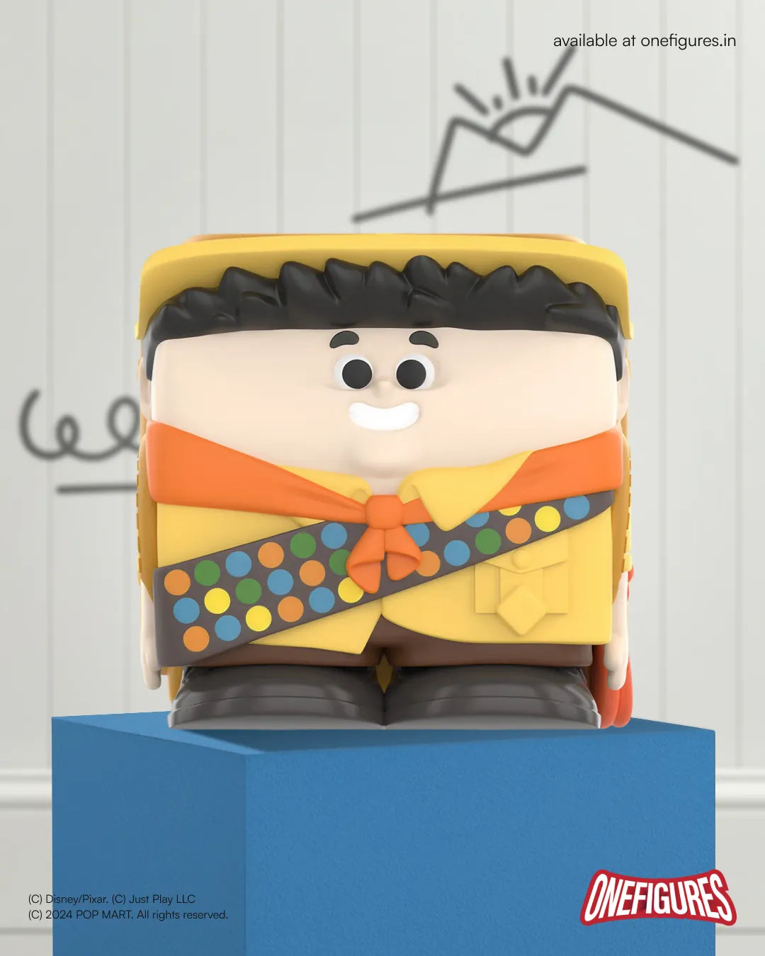 Disney/Pixar POP CUBE-1 Series Figures (1 out of 9 Pcs)