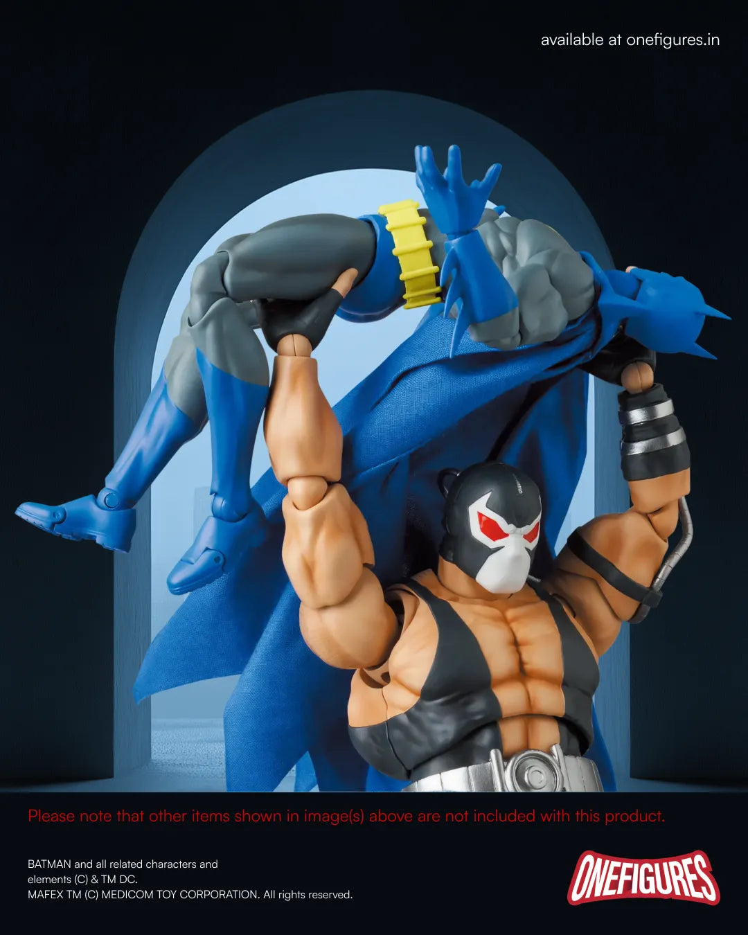 MAFEX Knight Crusader Batman Action Figure