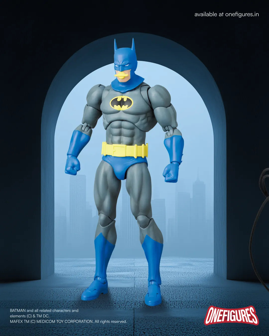 MAFEX Knight Crusader Batman Action Figure