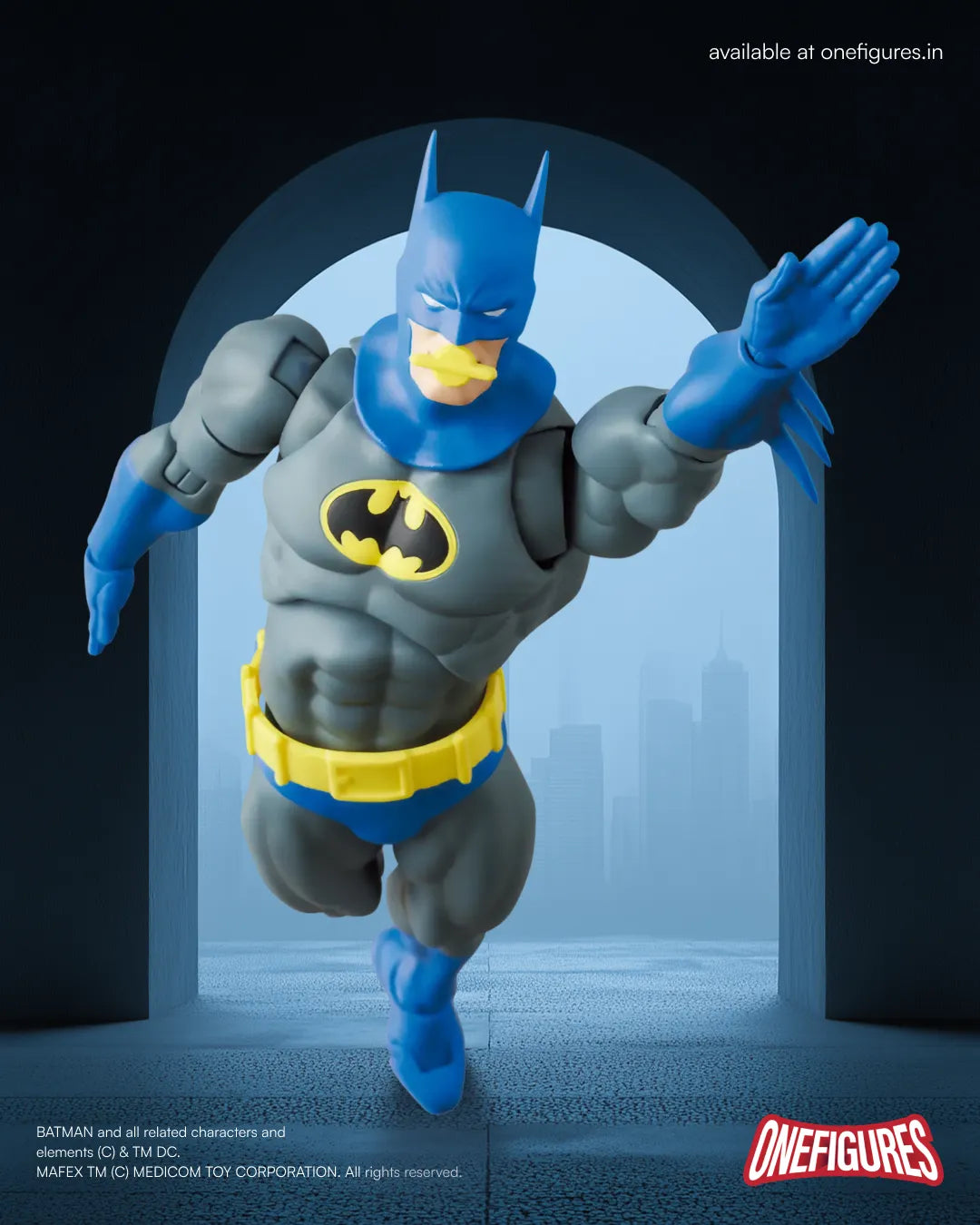 MAFEX Knight Crusader Batman Action Figure