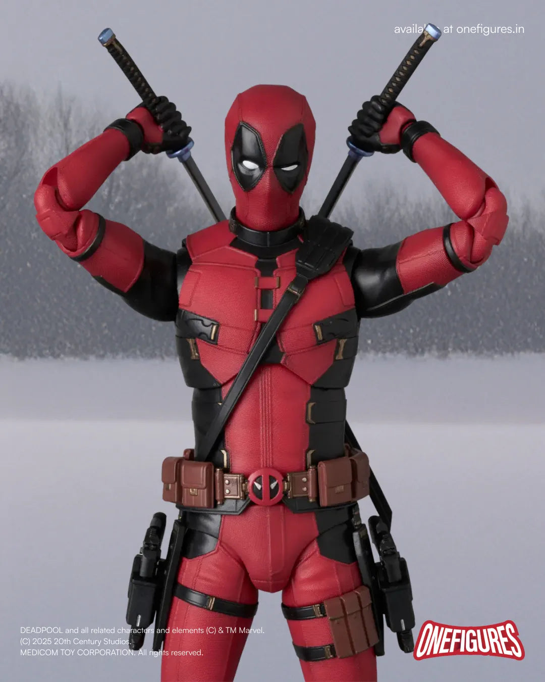 MAFEX Deadpool Action Figure (Deadpool & Wolverine Ver.)