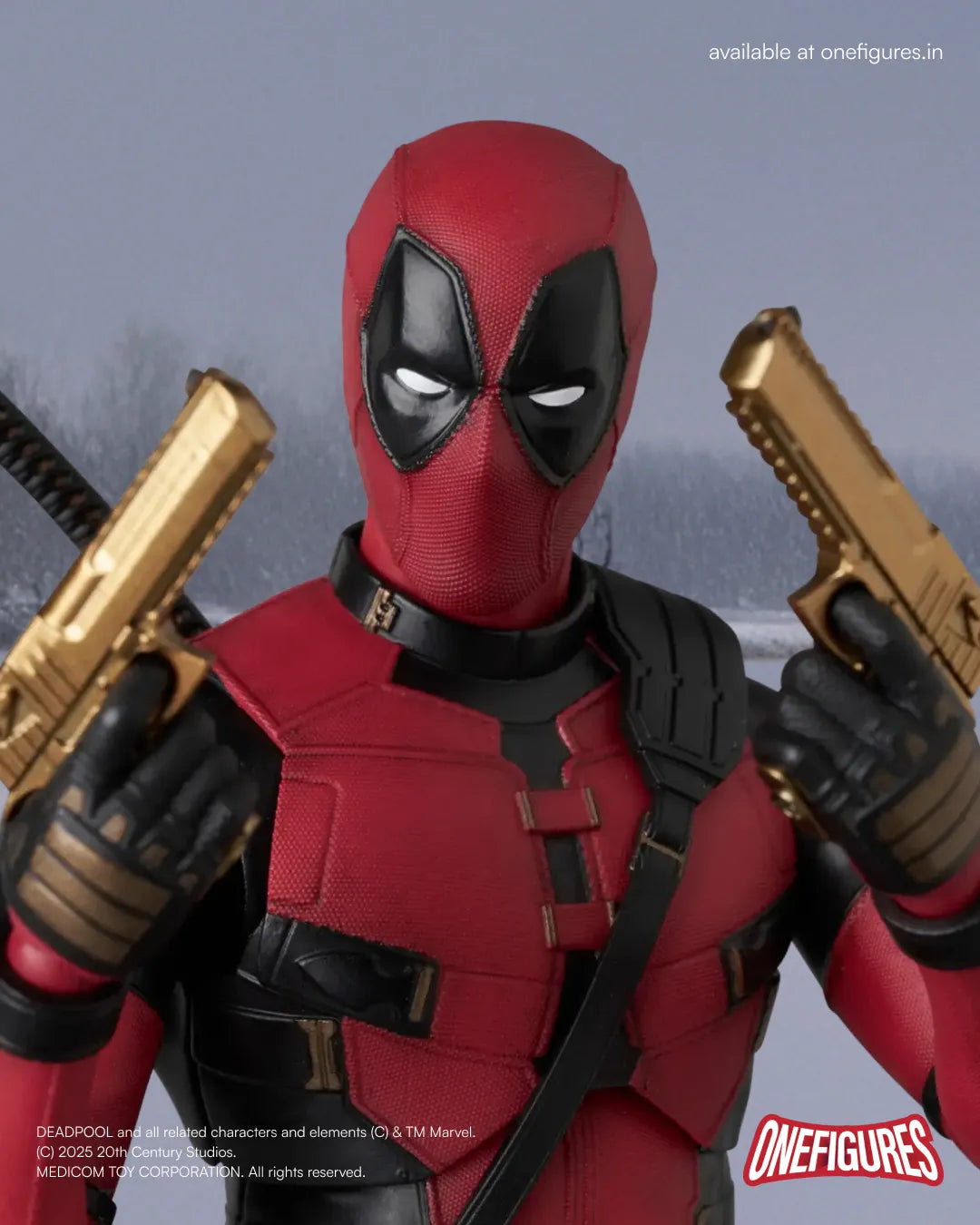 MAFEX Deadpool Action Figure (Deadpool & Wolverine Ver.)