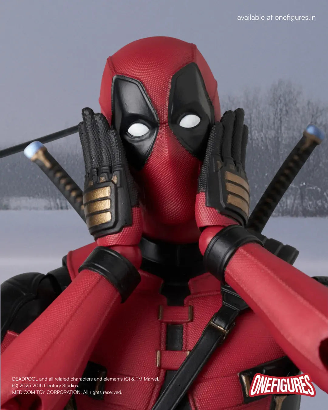 MAFEX Deadpool Action Figure (Deadpool & Wolverine Ver.)