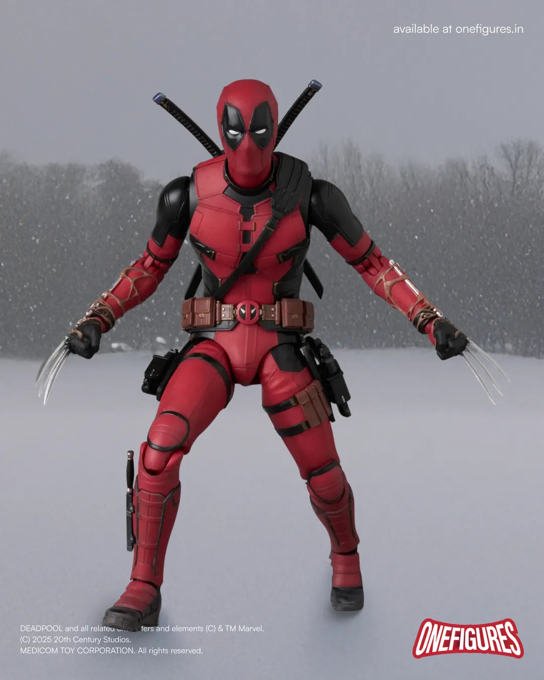 MAFEX Deadpool Action Figure (Deadpool & Wolverine Ver.)