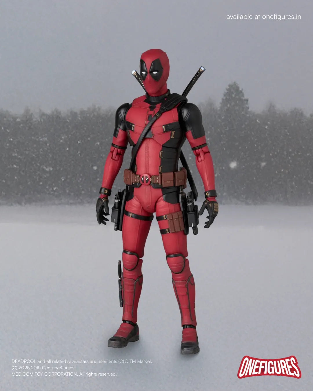 MAFEX Deadpool Action Figure (Deadpool & Wolverine Ver.)