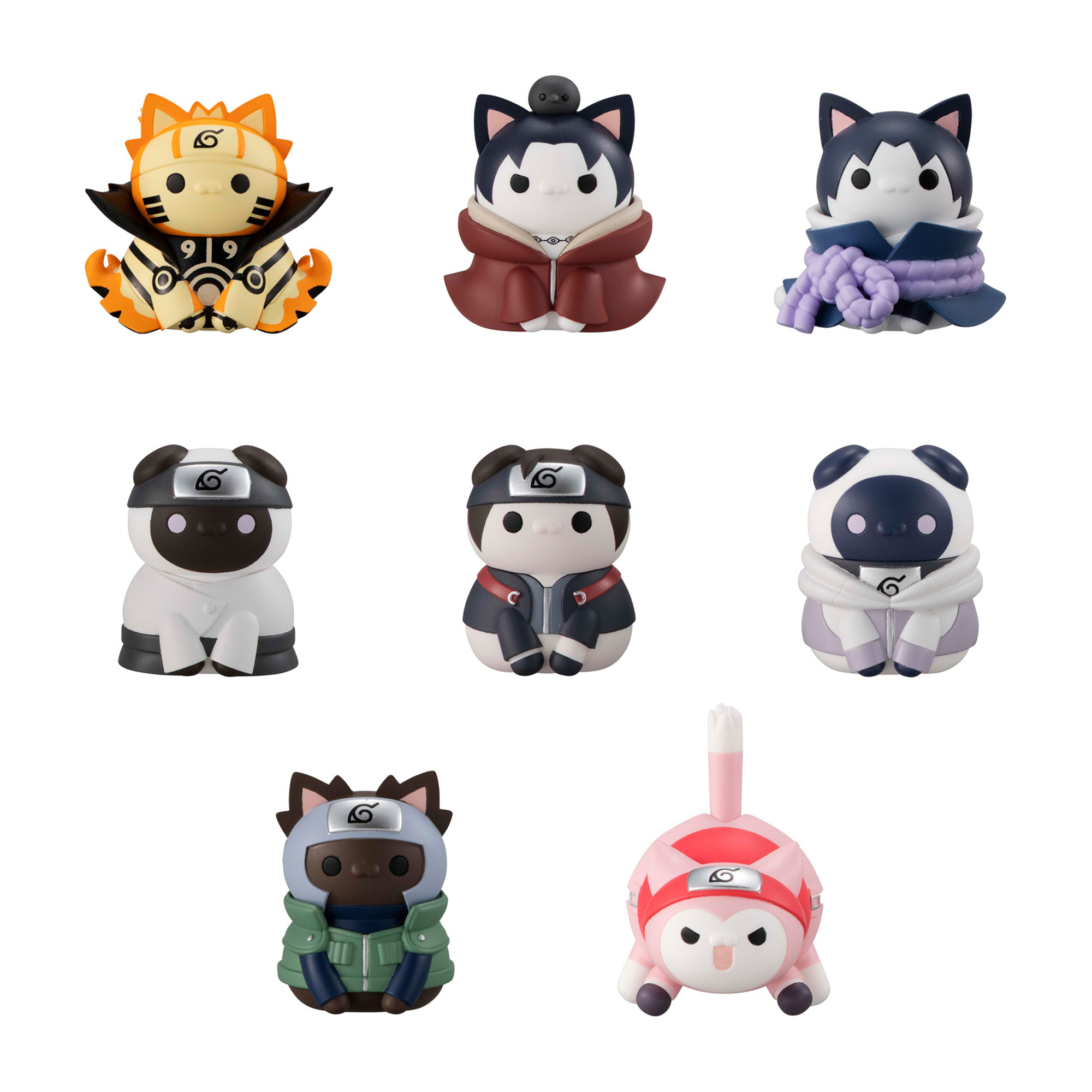 MEGA CAT PROJECT Naruto Shippuden: Fourth Shinobi World War (1 of 8 pcs)