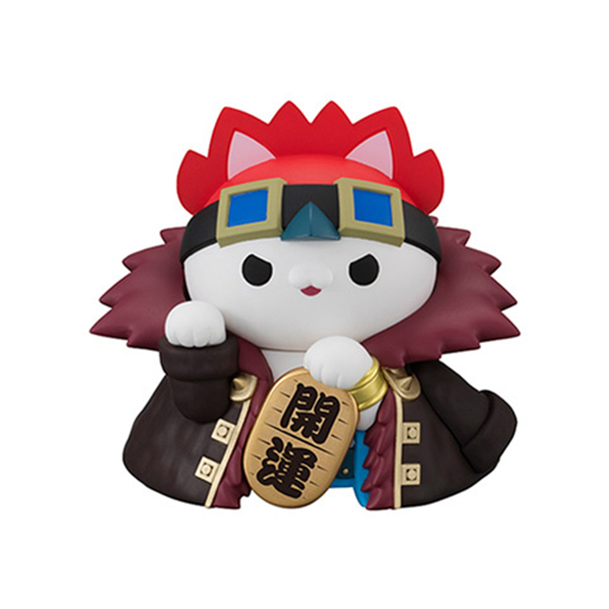 MEGA CAT PROJECT One Piece Nyan! Fortune Lucky Cat Pirates (1 of 6pcs)