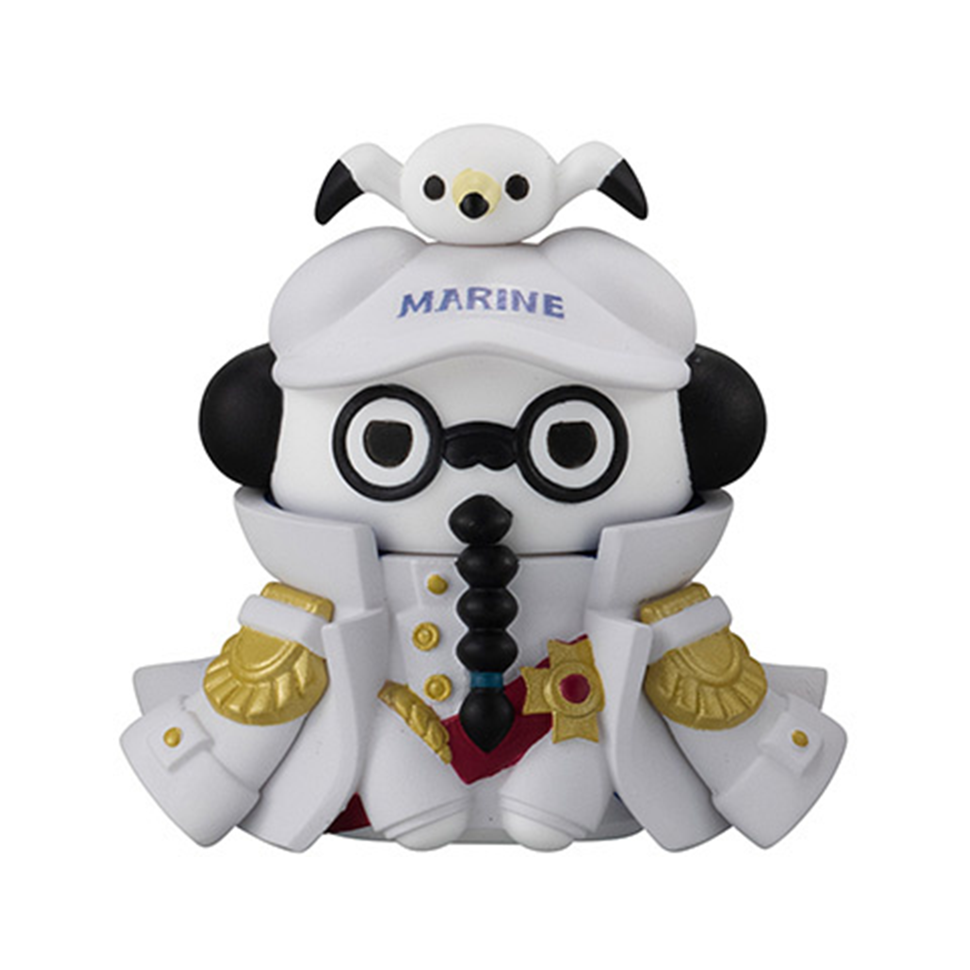 MEGA CAT PROJECT One Piece Nyan! Luffy vs Navy Edition (1 of 8pcs)
