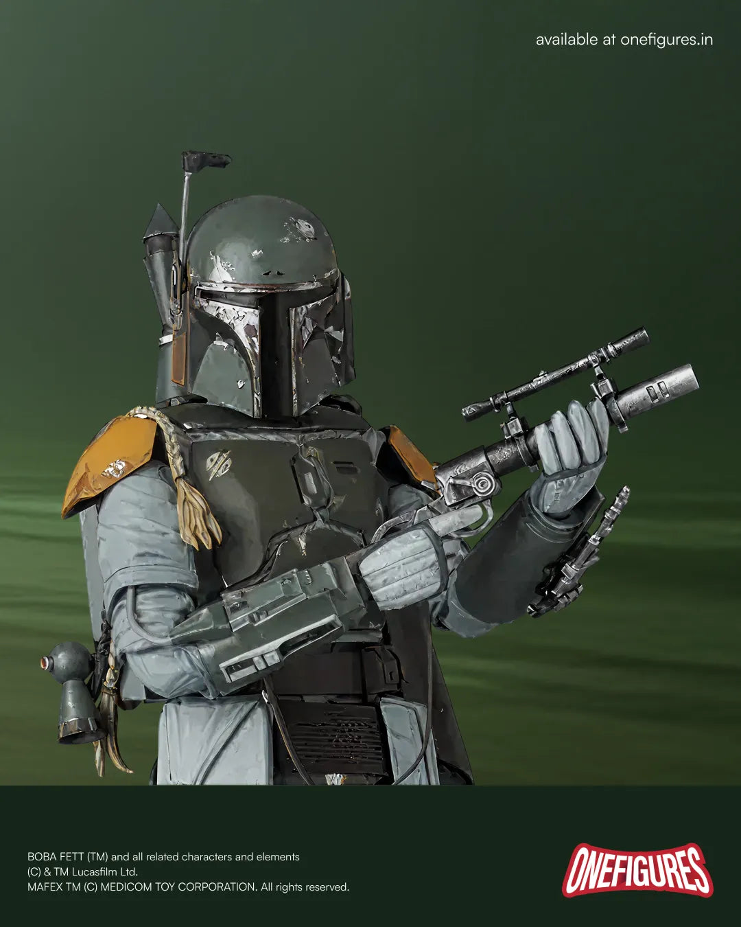 MAFEX Star Wars Boba Fett Action Figure