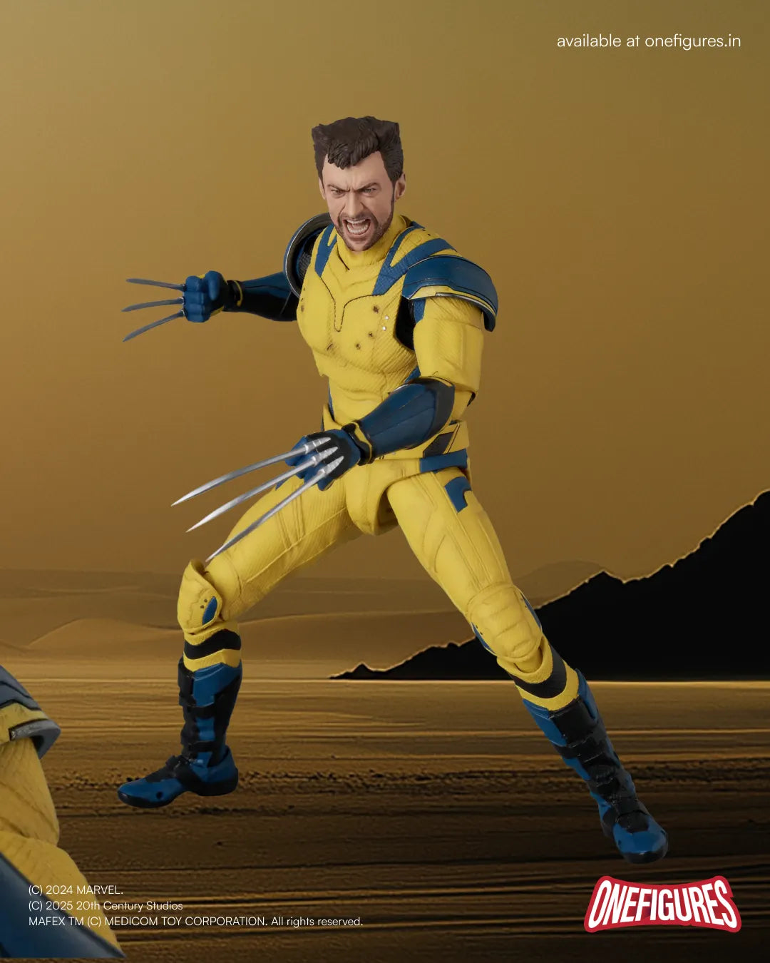 MAFEX Wolverine Action Figure (Deadpool & Wolverine Ver.)