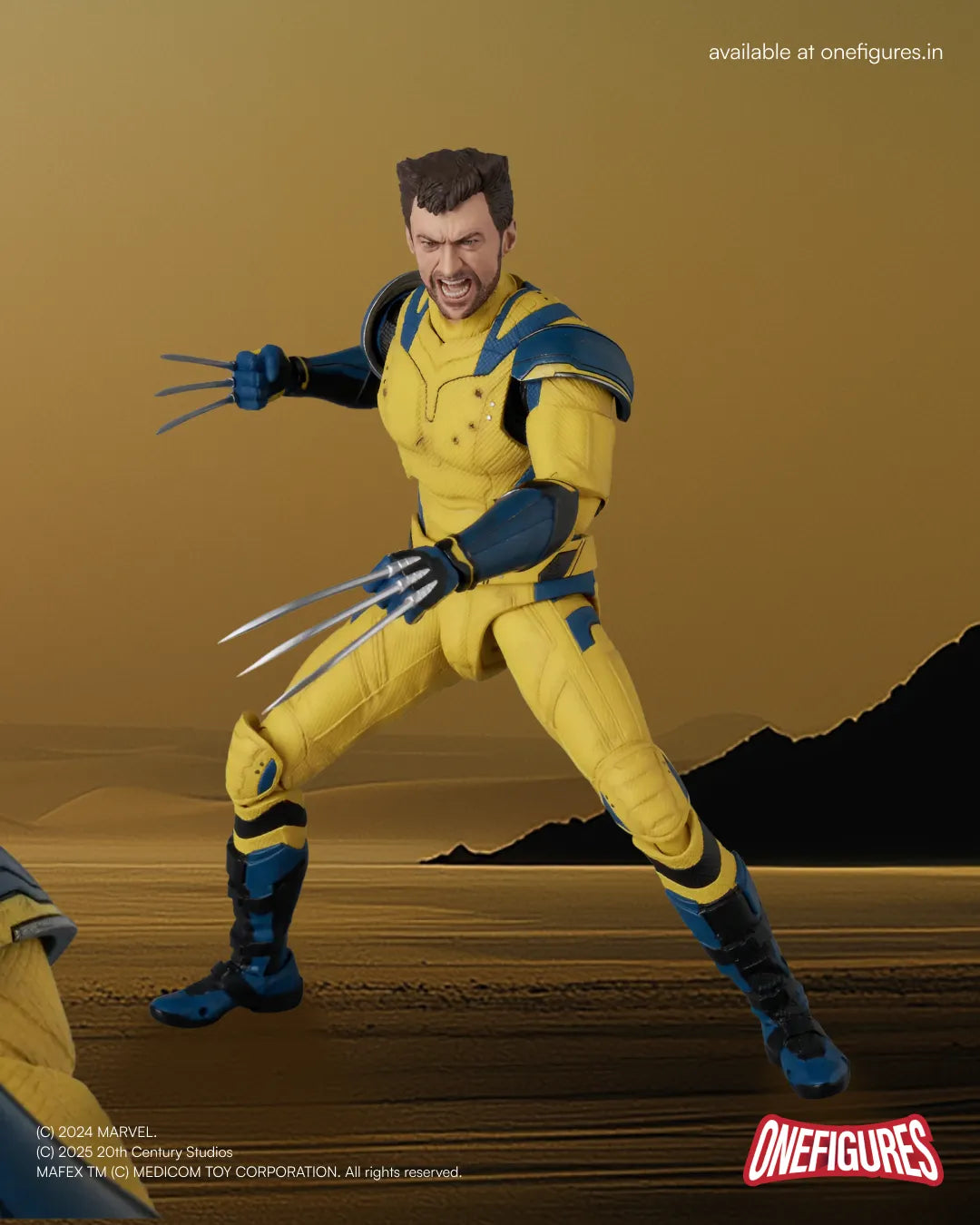 MAFEX Wolverine Action Figure (Deadpool & Wolverine Ver.)