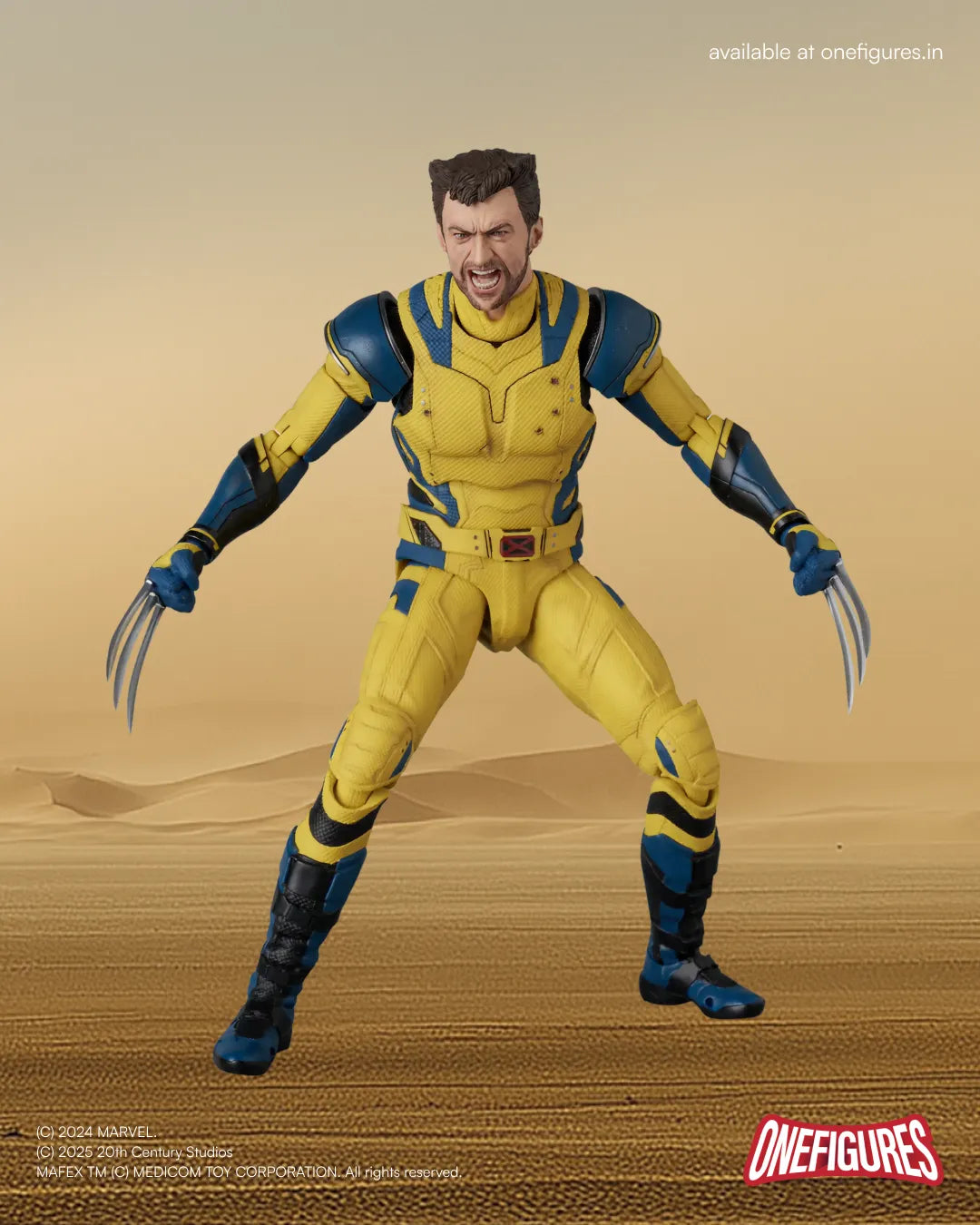 MAFEX Wolverine Action Figure (Deadpool & Wolverine Ver.)