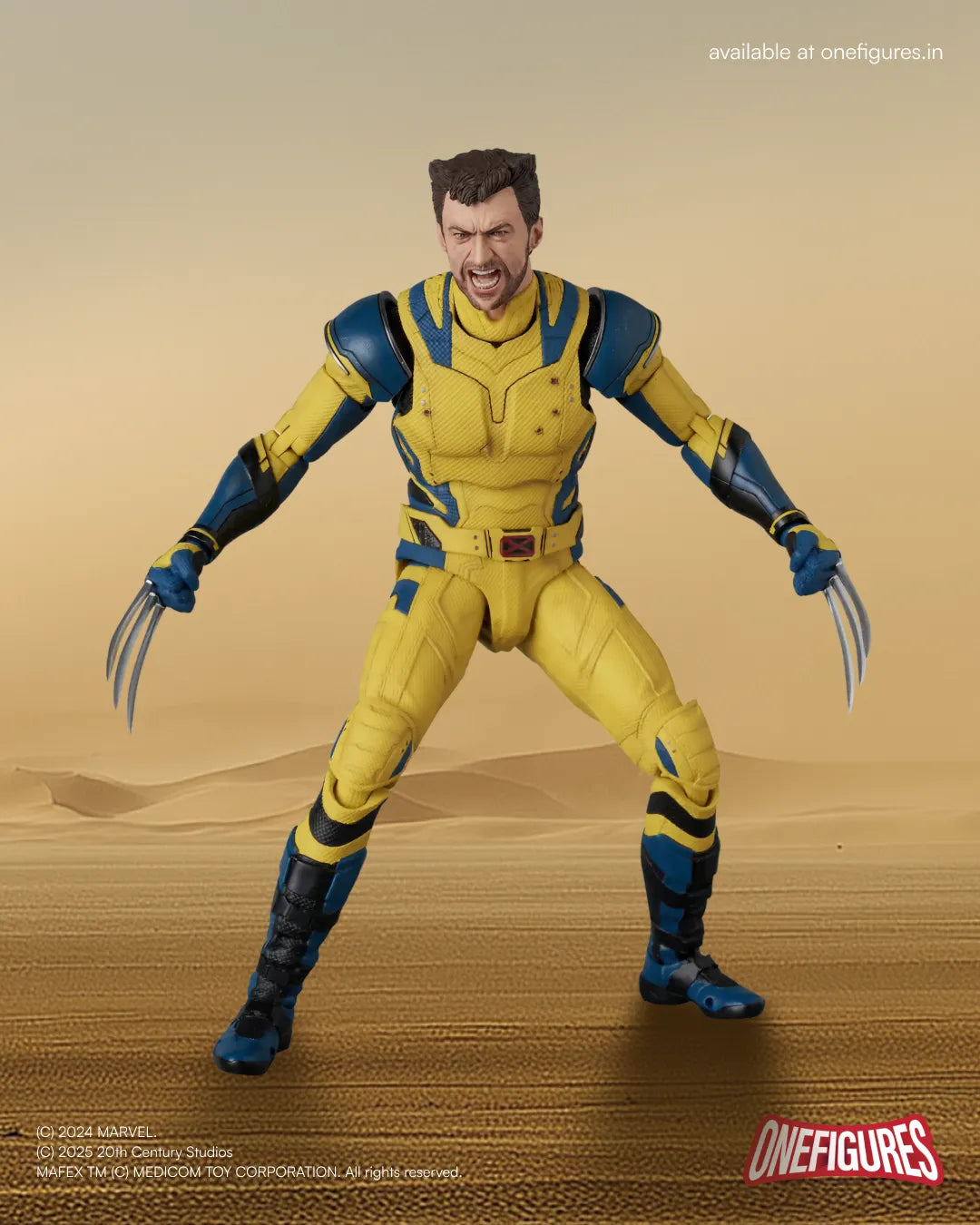 MAFEX Wolverine Action Figure (Deadpool & Wolverine Ver.)