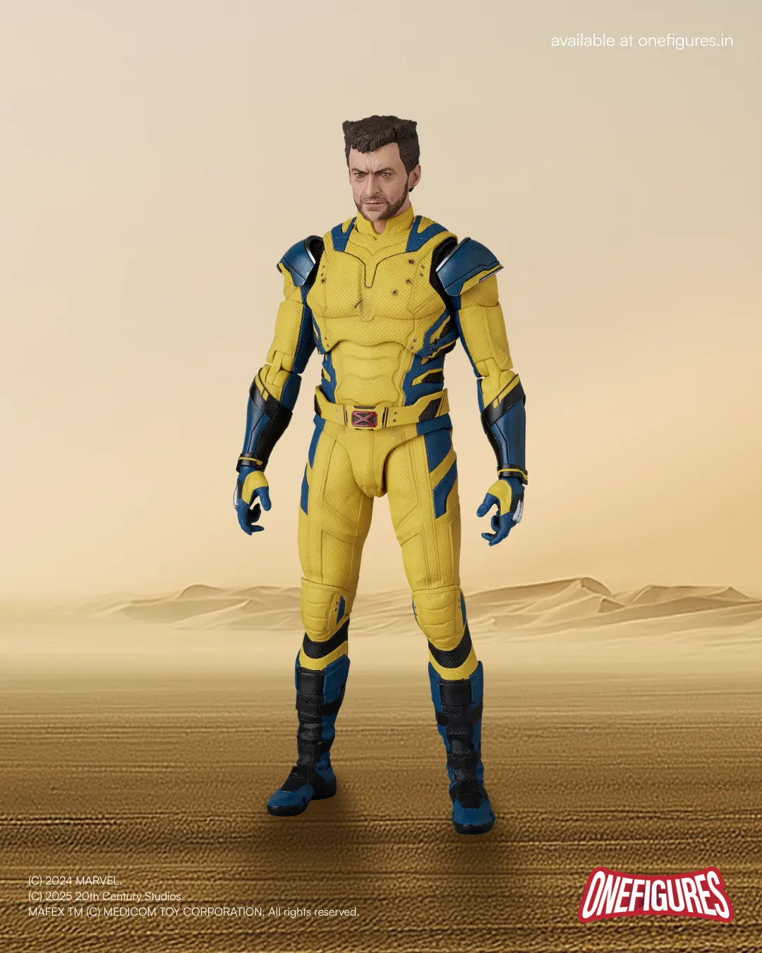 MAFEX Wolverine Figure – Deadpool & Wolverine India – Onefigures MAFEX Wolverine Figure – Deadpool & Wolverine India – Onefigures