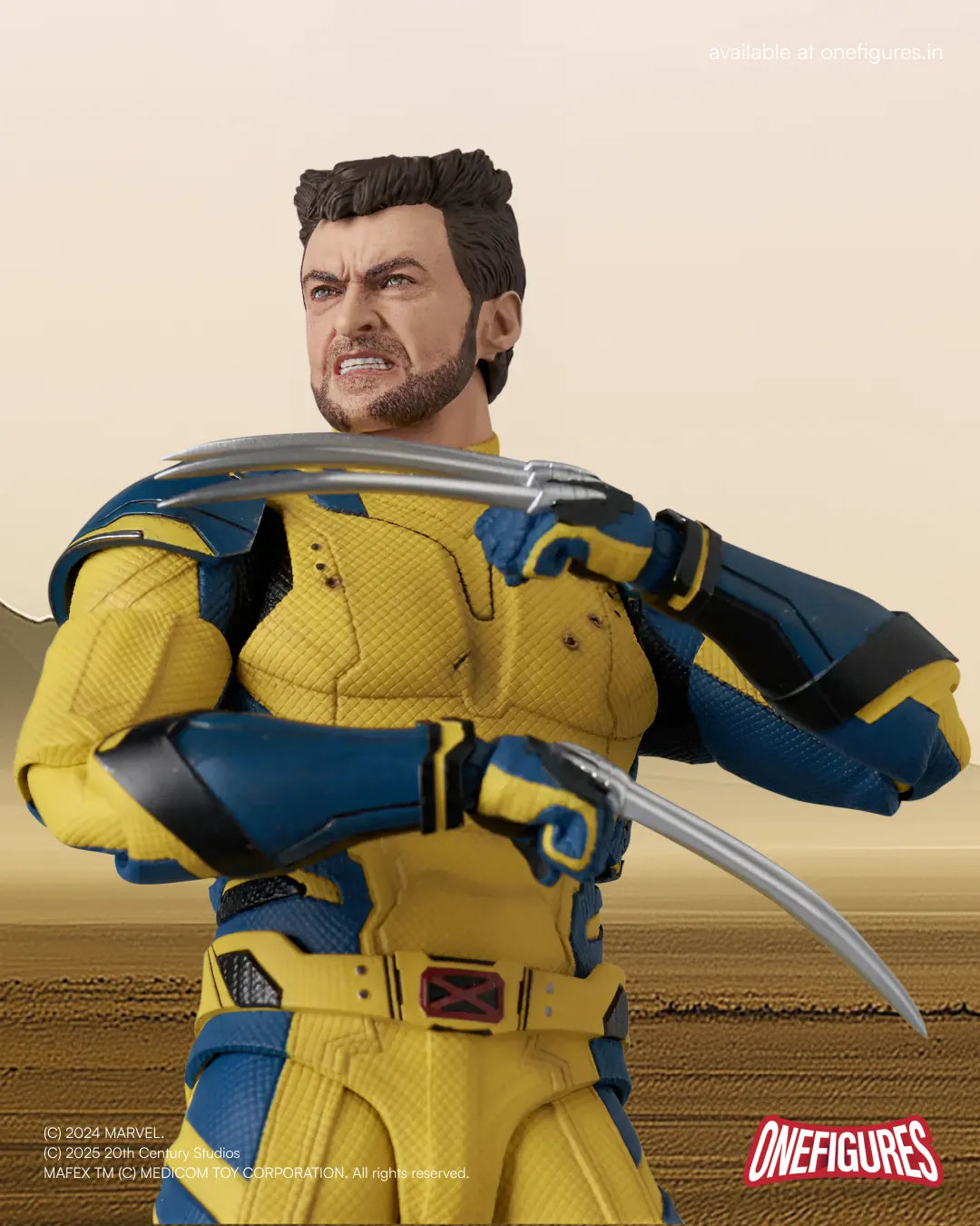 MAFEX Wolverine Action Figure (Deadpool & Wolverine Ver.)