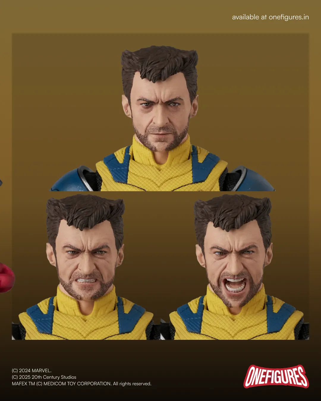 MAFEX Wolverine Action Figure (Deadpool & Wolverine Ver.)